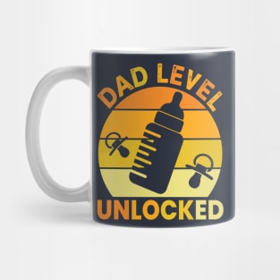 Dad level unlocked Mug